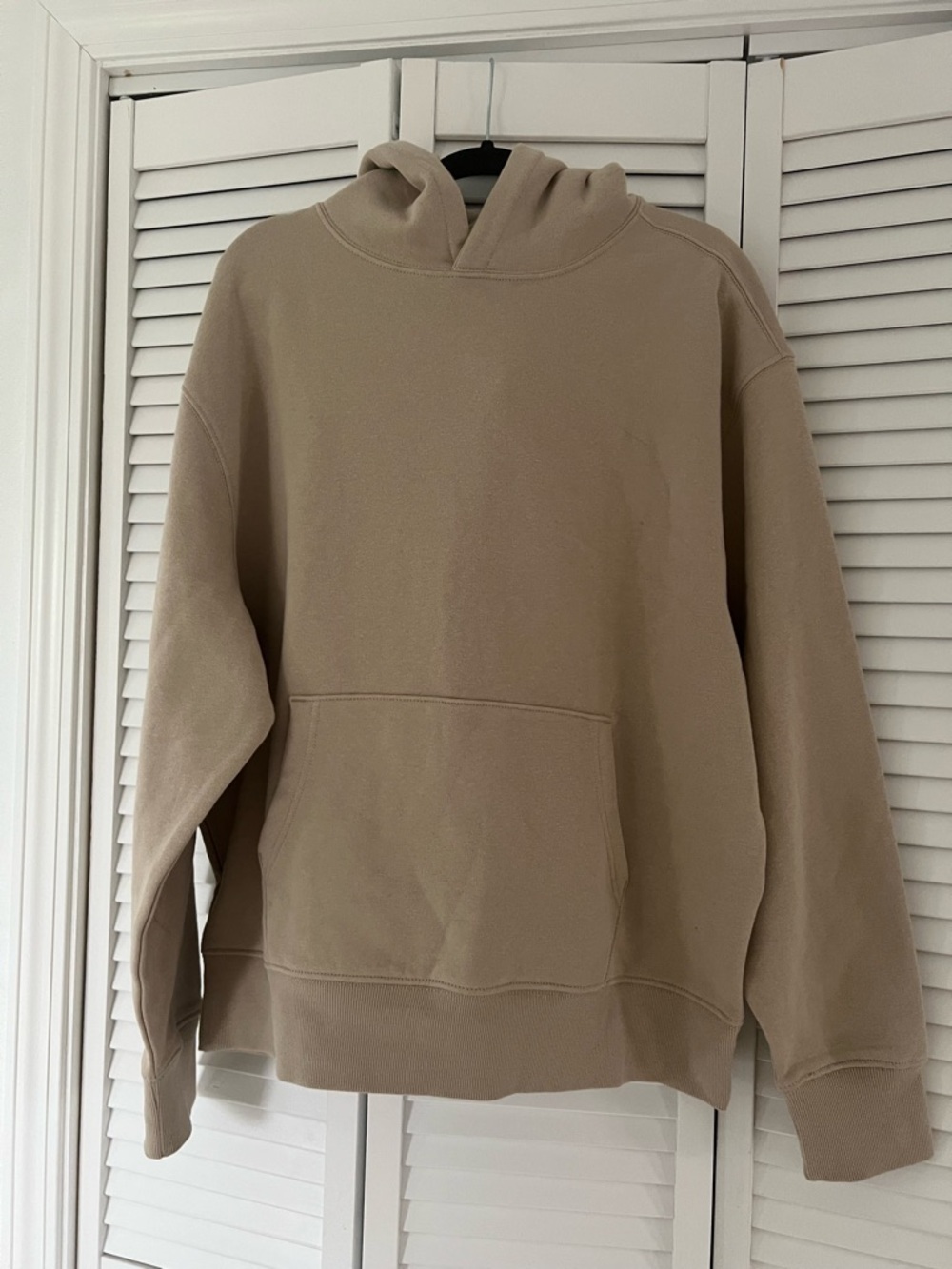 Old Navy Beige Lightweight Pullover Hoodie